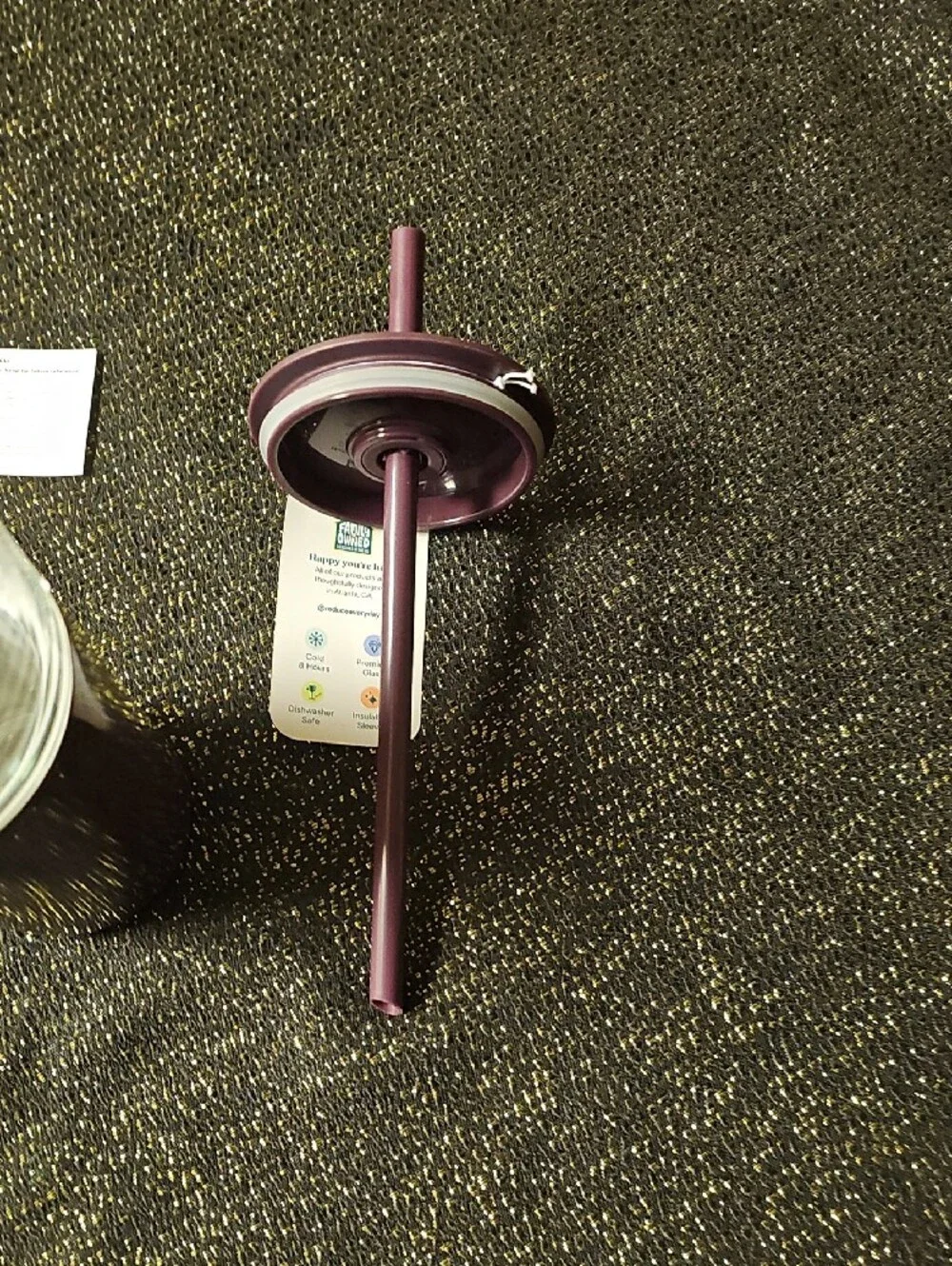 Reduce Aspen Insulated Iced Coffee Tumbler - Plum